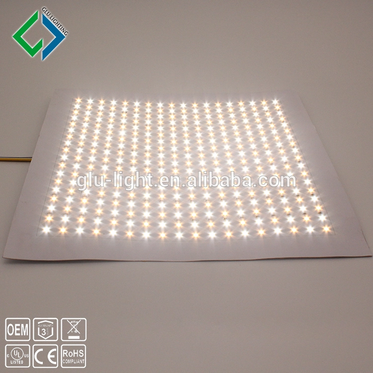 High cri high R value Ra95 CCT bi color 300x300 flex led sheet, sewable 300x300 flexible led mat
