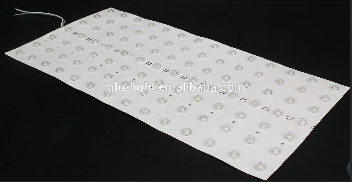 High cri high R value Ra95 CCT bi color 300x300 flex led sheet, sewable 300x300 flexible led mat