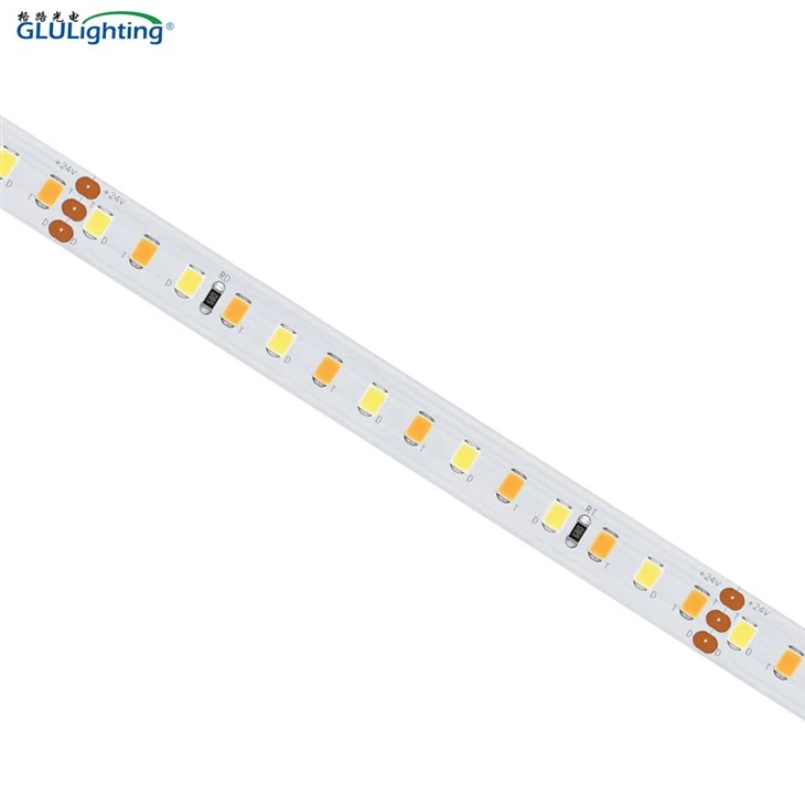 High CRI 2835 Hybrid Strip 140leds/m 24V High Light Efficiency UL listed