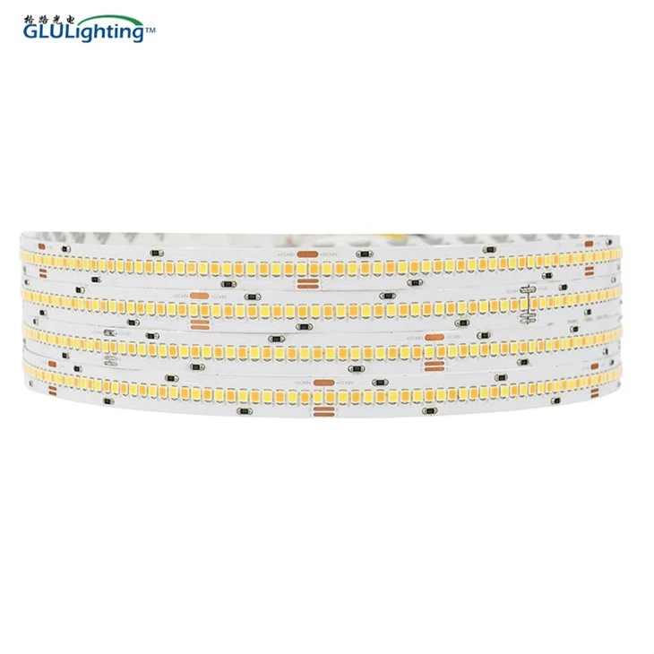 High CRI 2835 Hybrid Strip 280leds/m 48V High Light Efficiency UL Listed