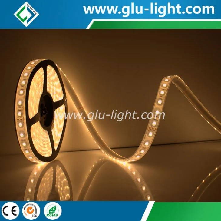 2017 new solid silicone crush-proof tough IP68 underwater RGB led strip