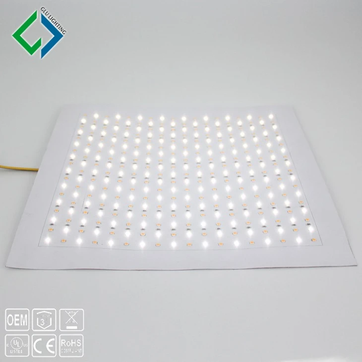 High Cri High R Value Ra95 CCT Bi Color 300x300 Flex Led Sheet, Sewable 300x300 Flexible Led Mat